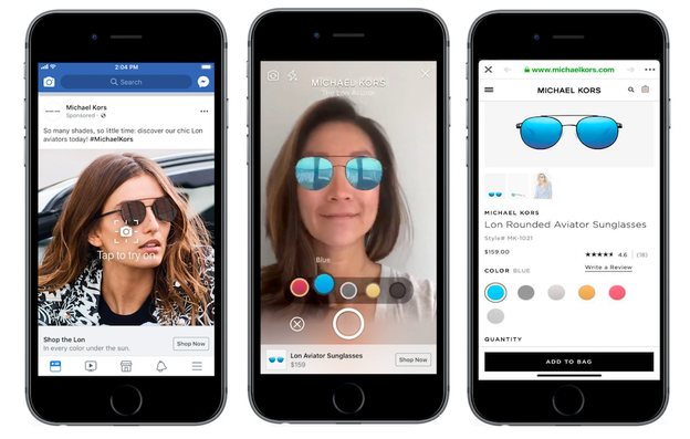 Facebook testira AR oglase u News Feedu Facebook testira AR oglase u News Feedu