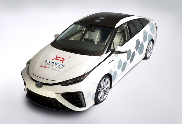 Toyota Mirai sa satelitskom tehnologijom Kymete Toyota Mirai sa satelitskom tehnologijom Kymete