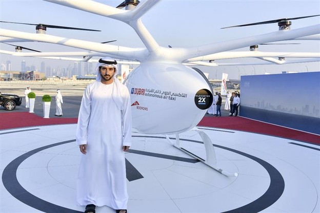 VIDEO: Autonomni leteći taksi stigao u Dubai VIDEO: Autonomni leteći taksi stigao u Dubai