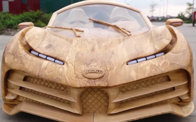 VIDEO: Drveni električni Bugatti nije od Rimca VIDEO: Drveni električni Bugatti nije od Rimca