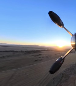 VIDEO: Let najbržeg kvadkopter drona na svijetu