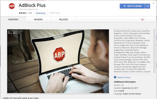 37000 korisnika skinulo lažnu Adblock Plus ekstenziju 37000 korisnika skinulo lažnu Adblock Plus ekstenziju