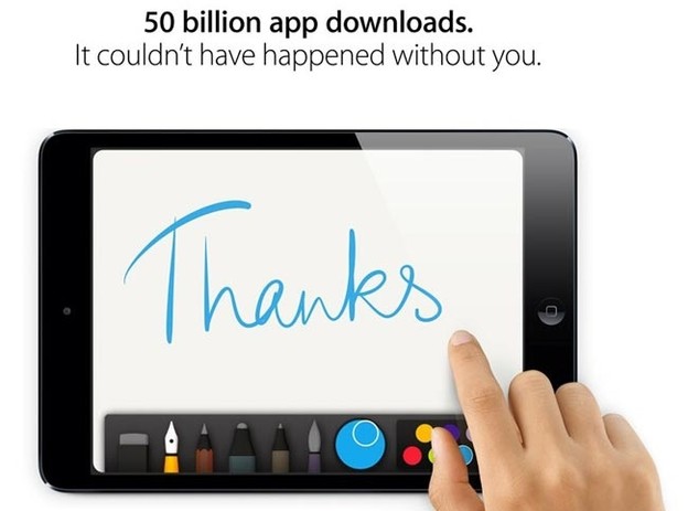Apple App Store dosegao 50 milijardi downloada Apple App Store dosegao 50 milijardi downloada
