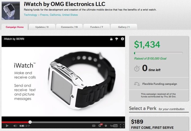 Apple neće moći registrirati ime iWatch Apple neće moći registrirati ime iWatch
