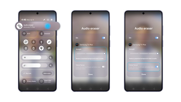 Audio Eraser radi u stvarnom vremenu