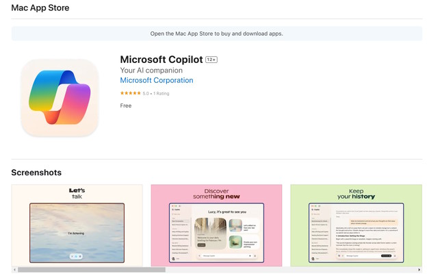 Copilot aplikacija stigla na macOS Copilot aplikacija stigla na macOS