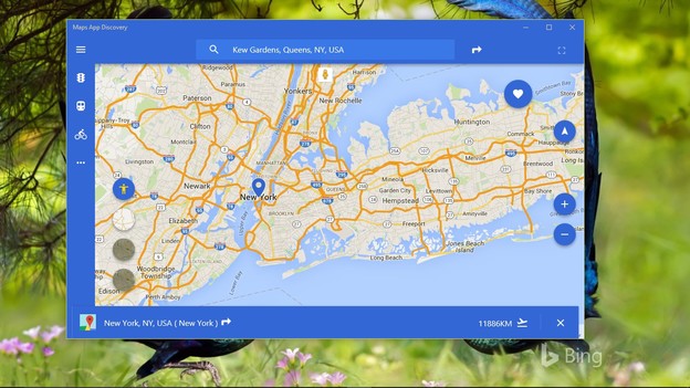 Google Maps aplikacija na Windowsima 10 Google Maps aplikacija na Windowsima 10