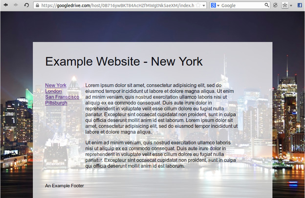 Hostanje web stranice na Google Driveu Hostanje web stranice na Google Driveu