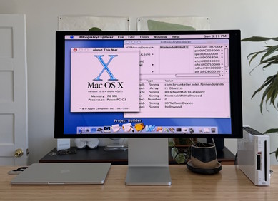 Mac OS X pokrenut na Wii konzoli