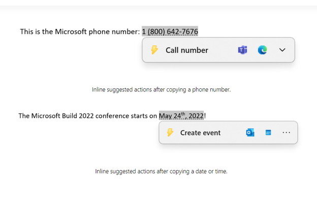 Microsoft predstavio suggested actions za Windows 11 Microsoft predstavio suggested actions za Windows 11