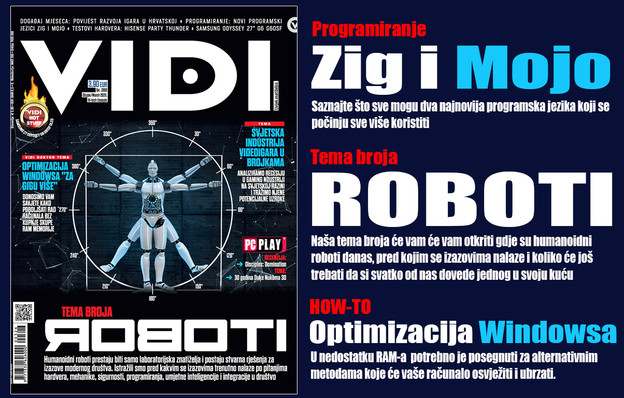 Novi broj: Humanoidni roboti danas