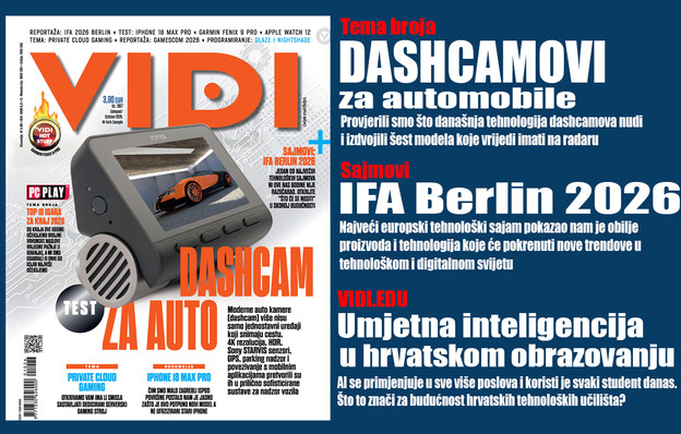 Novi VIDI: Dashcam i iPhone 18 MAX PRO