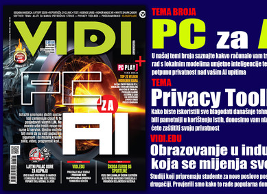 NOVI VIDI: Kako složiti PC za AI