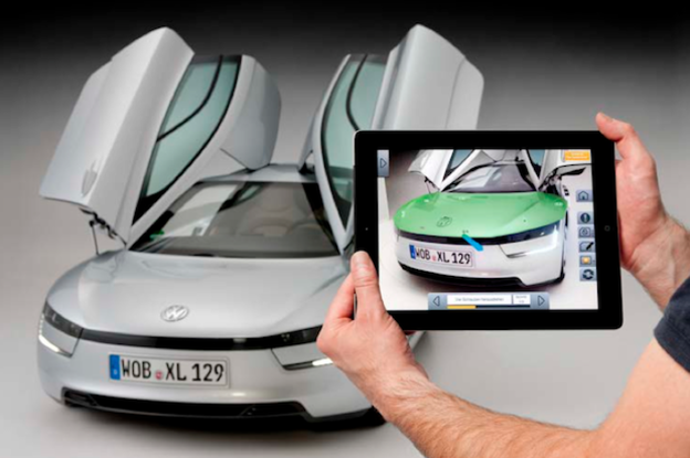 Proširena stvarnost za servisiranje Volkswagena XL1