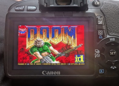 VIDEO: Doom sada možete igrati na DSLR kameri VIDEO: Doom sada možete igrati na DSLR kameri