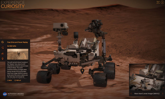 Istražujte Mars NASA-inom besplatnim online alatima Istražujte Mars NASA-inom besplatnim online alatima
