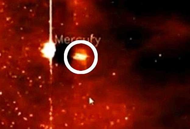 Veliki NLO u blizini Merkura? Veliki NLO u blizini Merkura?