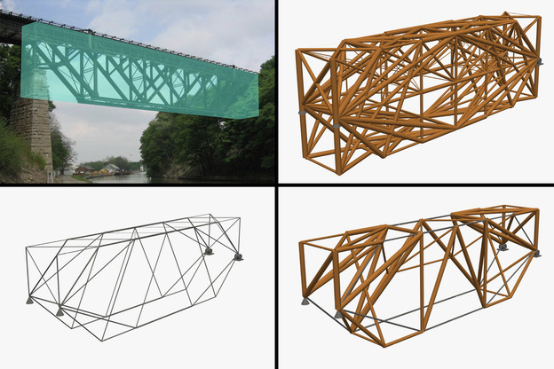 AI model za mostove i zgrade s manje materijala