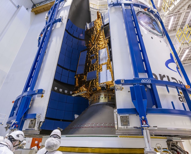 MetOp-SG satelit je spojen na raketu Ariane 6 MetOp-SG satelit je spojen na raketu Ariane 6