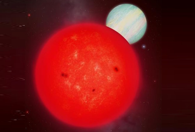 Neočekivani divovski planet koji kruži oko sićušne zvijezde Neočekivani divovski planet koji kruži oko sićušne zvijezde