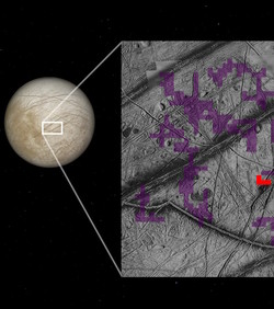 Otkriven amonijak na mjesecu Europi