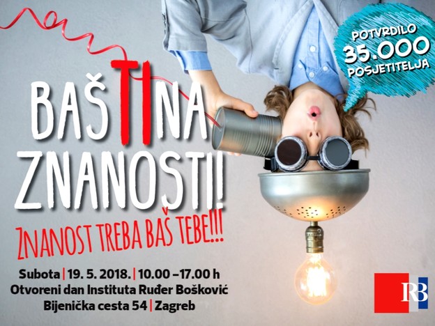 Ruđer ponovno otvara vrata ljubiteljima znanosti Ruđer ponovno otvara vrata ljubiteljima znanosti
