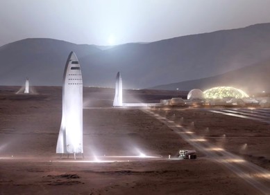 SpaceX s Marsa prebacuje fokus na bazu na Mjesecu