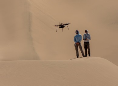 Testiranje dronova za Mars u Dolini smrti