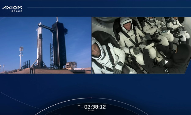 VIDEO: Pratite lansiranje turista Axiom Spaceom na ISS VIDEO: Pratite lansiranje turista Axiom Spaceom na ISS